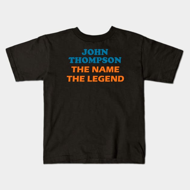 John Thompson Legend Kids T-Shirt by Verge of Puberty